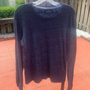 Men’s blue Buffalo Long Sleeve Tee Shirt